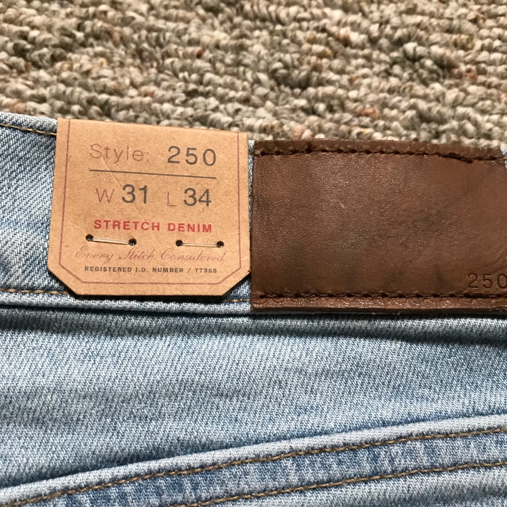 NWT Men’s J. Crew skinny jeans 31x34 - Picture 4 of 5
